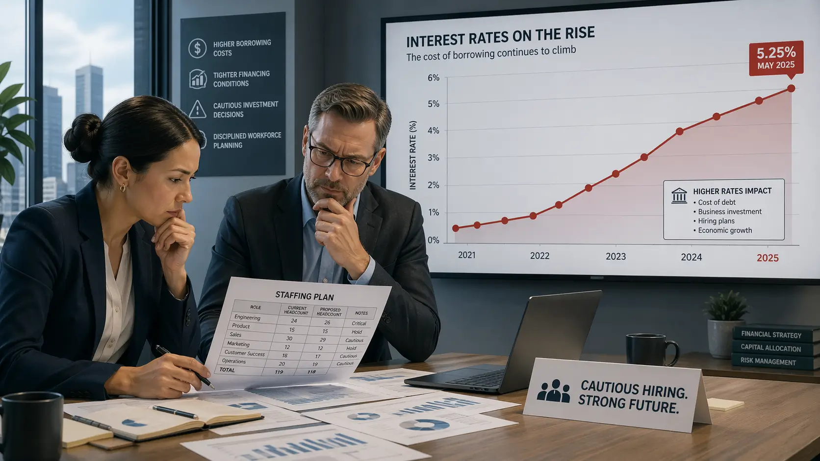 How Interest Rates Affect Business Hiring Decisions