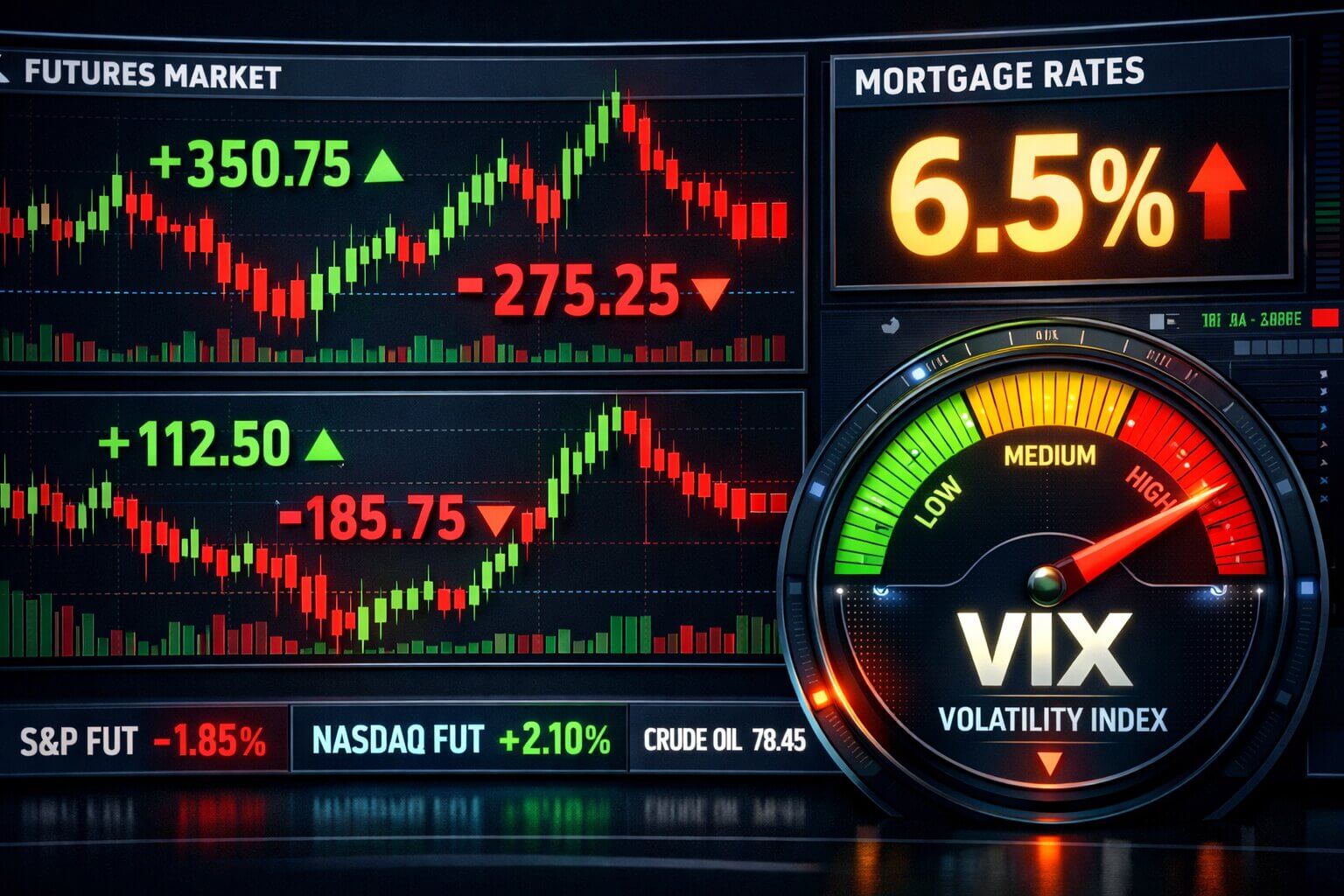 Stock Futures Are Swinging Again — Here’s What’s Driving the Sudden Moves
