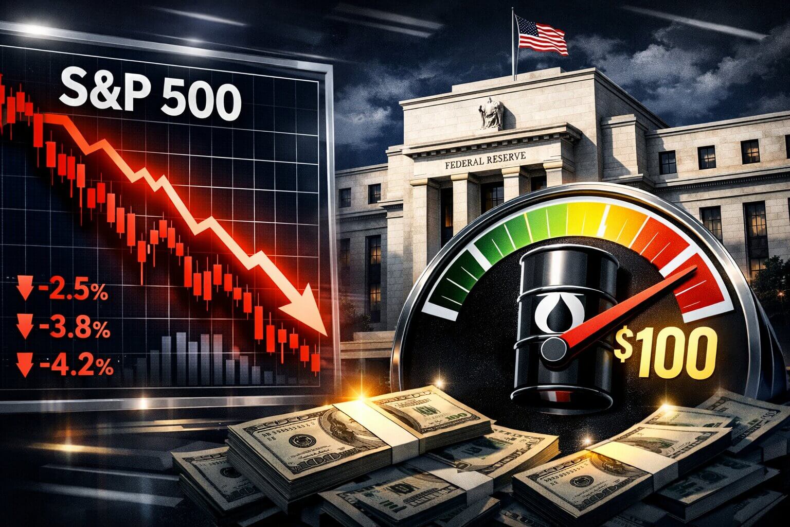 Stocks Face New Risk as Oil Delays Rate Cuts