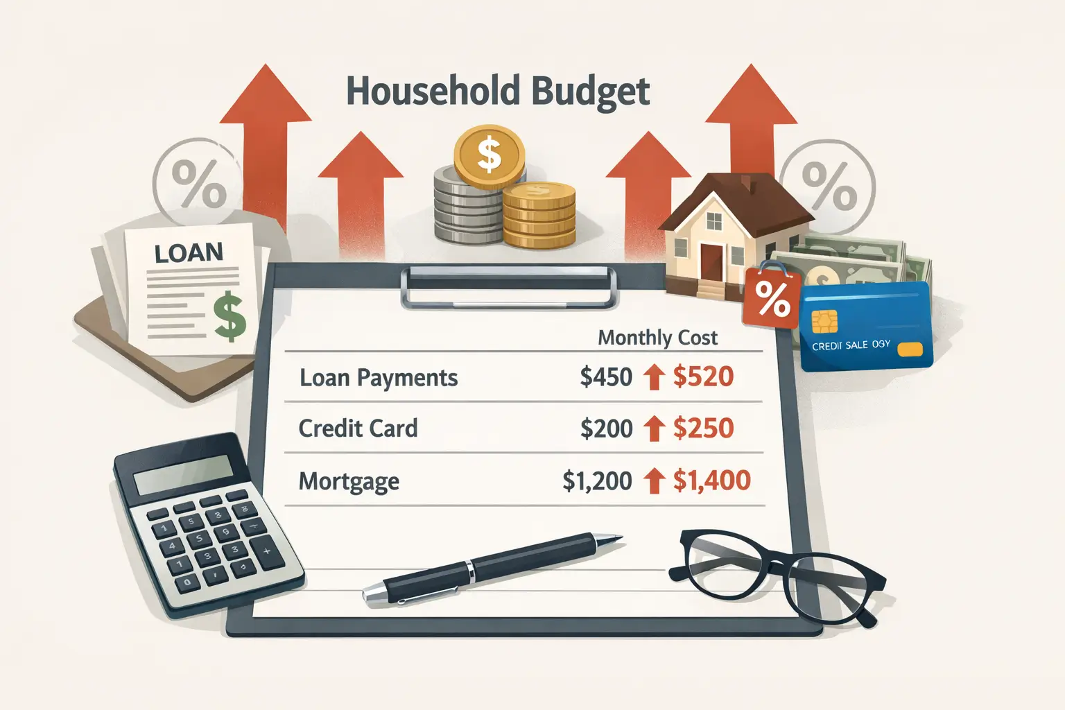 How High Interest Rates Affect Household Budgets