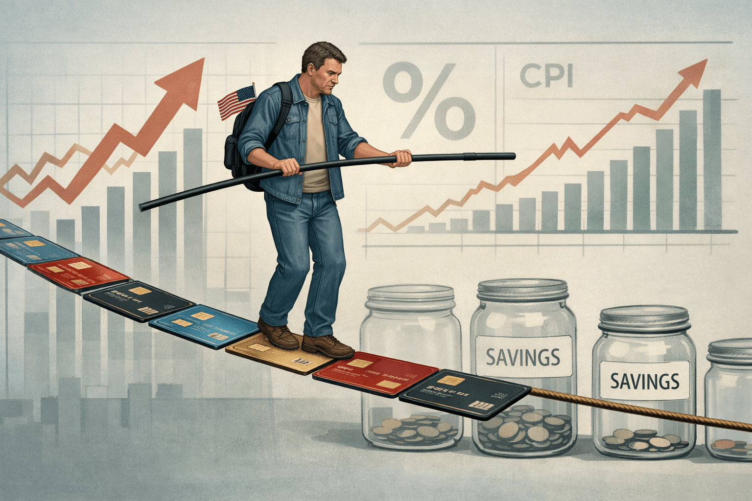 The Hidden Stress Signal in U.S. Consumers