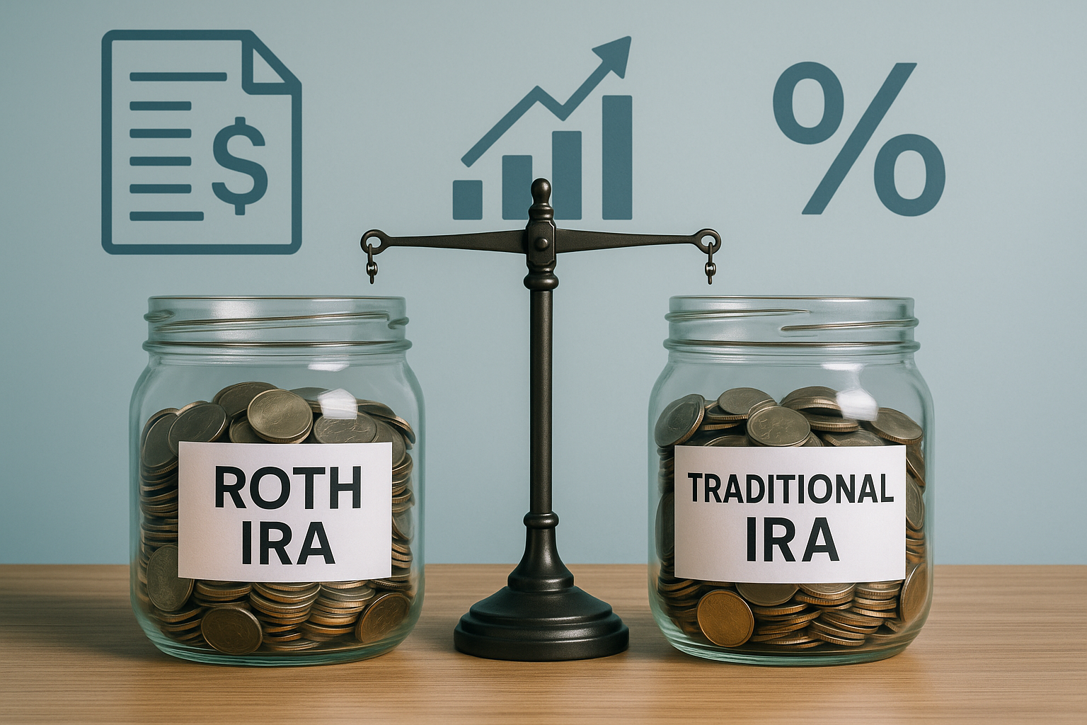 Roth vs. Traditional IRA in 2025: Which Lowers Your Lifetime Tax Bill?