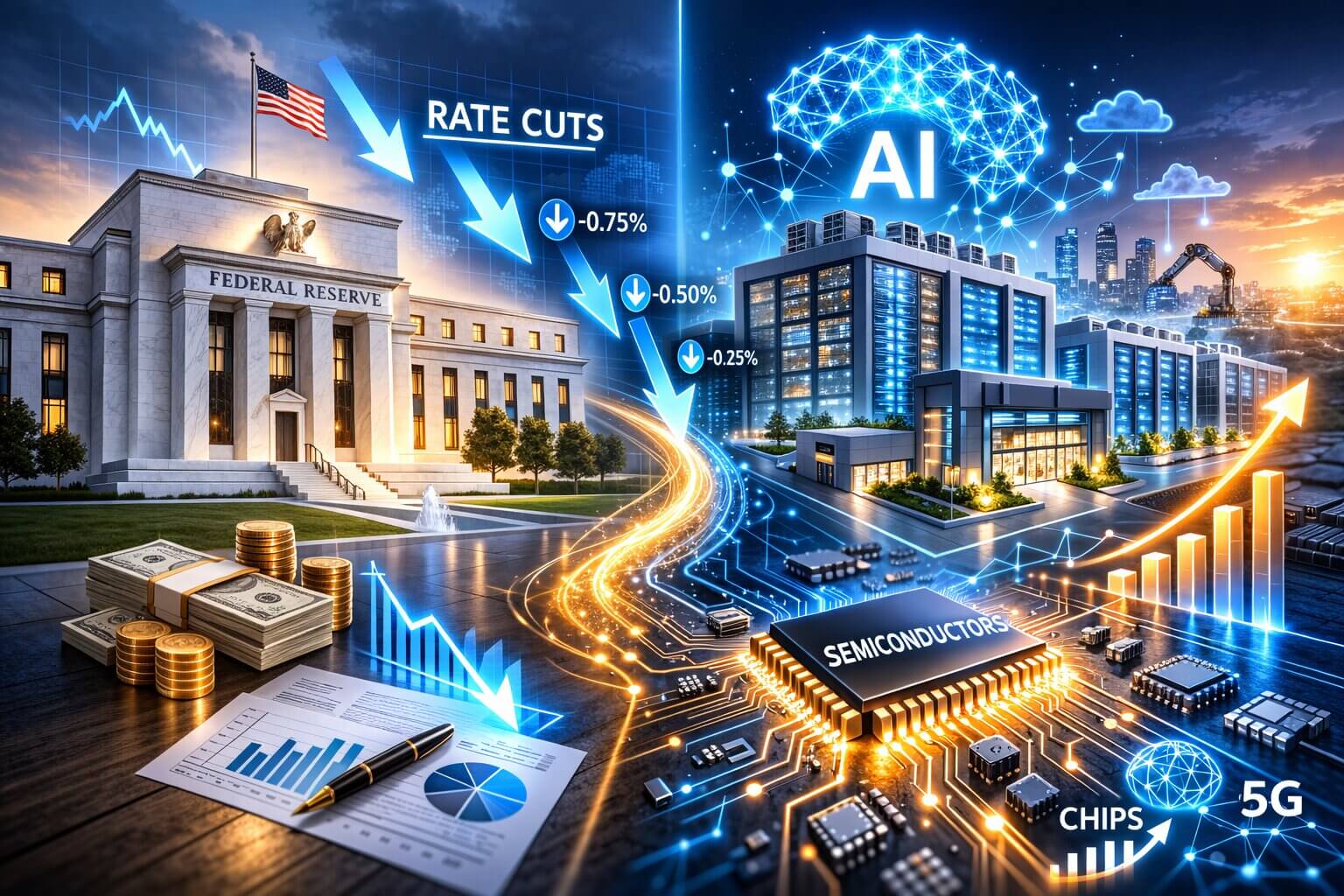 The Market’s New Power Couple: Rate Cuts and AI