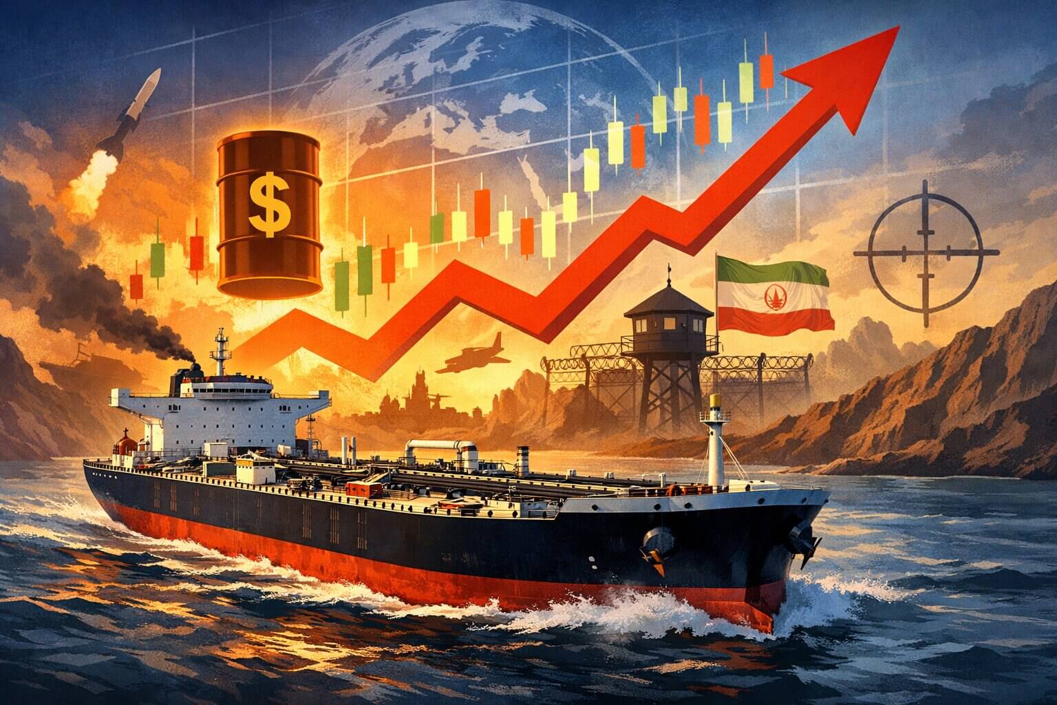 Oil Surges to $116 After Trump Iran Warning