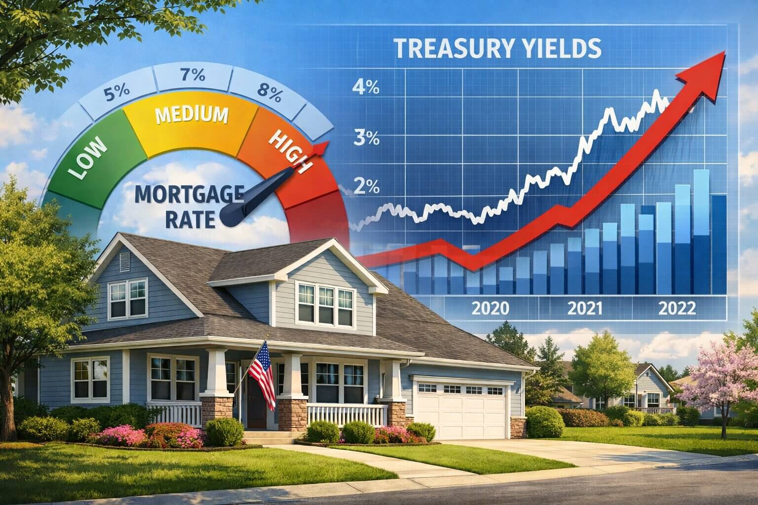 Mortgage Rates Stay High — Housing Recovery Slows